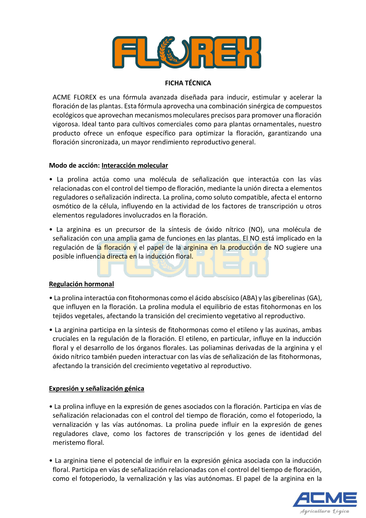 Florex Producto
