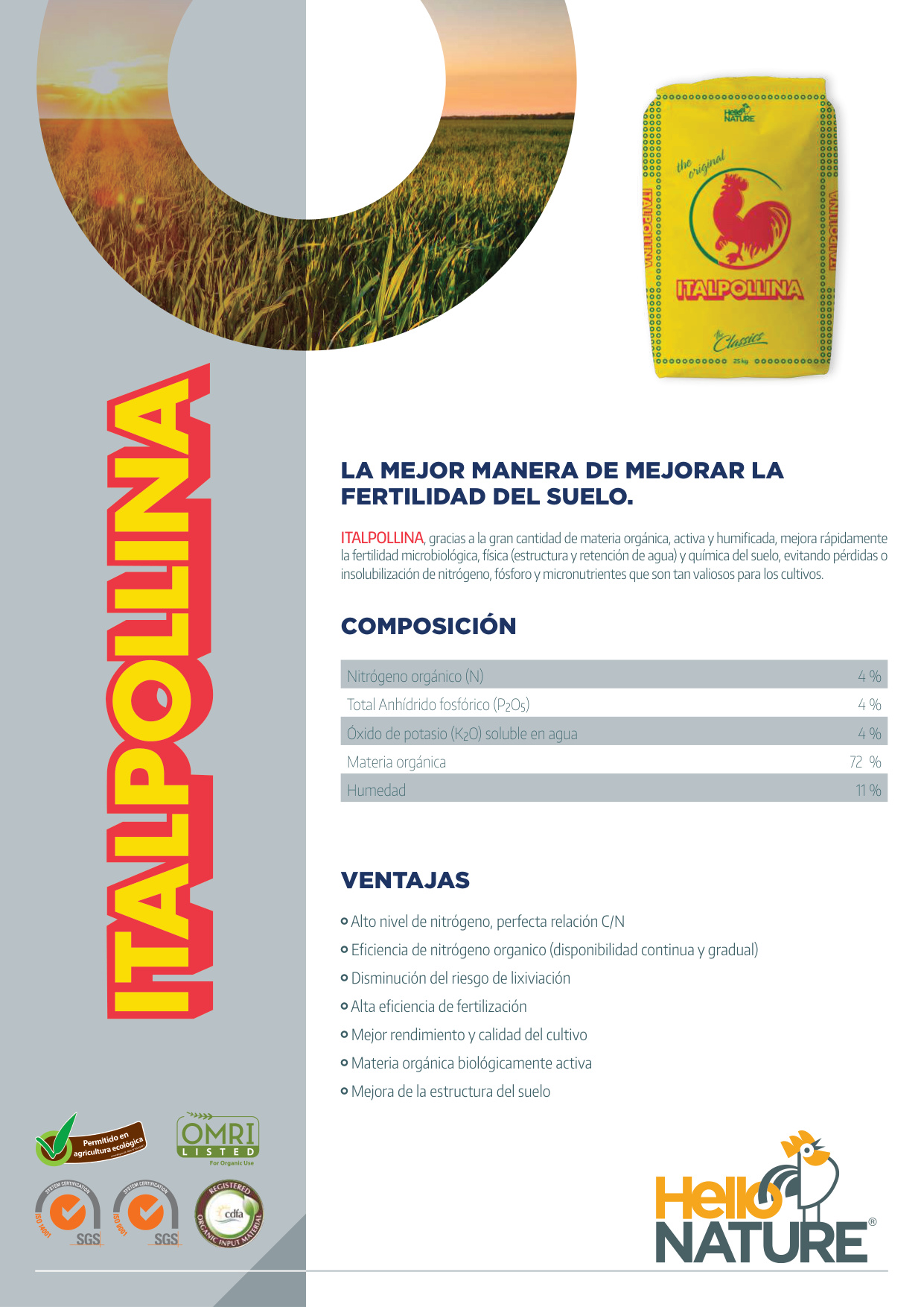 Italpollina Producto