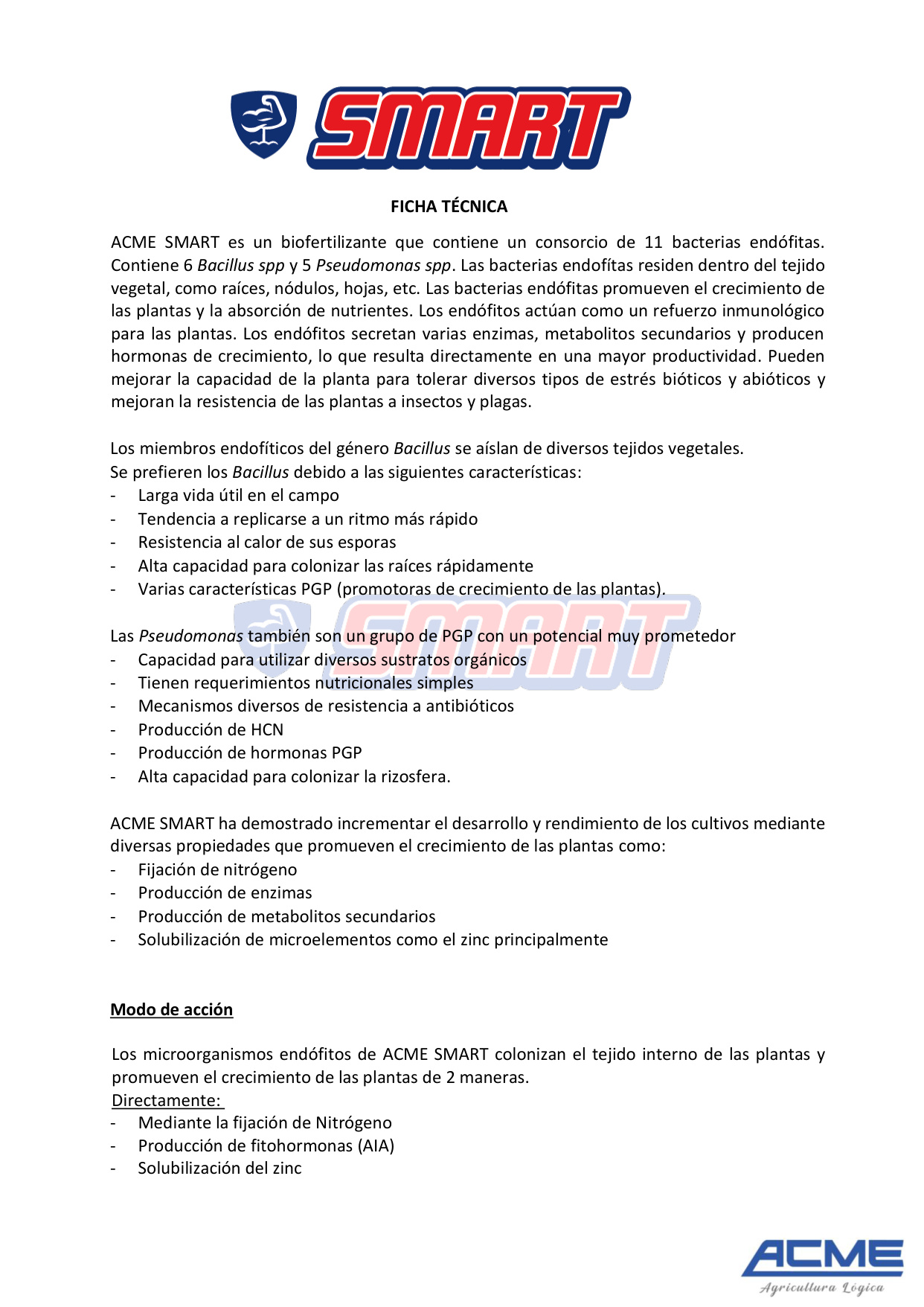 Smart Producto